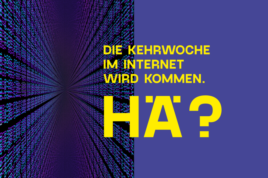 Video zum Wissenschaftsfestival 2022: Die Kehrwoche im Internet wird kommen. HÄ? Die Antwort kennt Prof. Dr. Christof Mosler, Professor für Informatik und Wirtschaftsinformatik von der Hochschule für Technik Stuttgart.